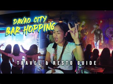 davao bars and nightlife|where is davao city.